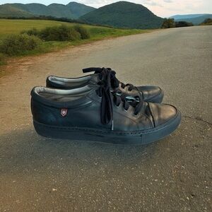 Maniqui Jeremy 7600 Black Leather Scolar
Shoes Non Marking Sneakers Junior 7.5